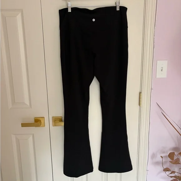 Lululemon Align High-Rise Mini-Flare Pant 32" Black 14 - Picture 2 of 6